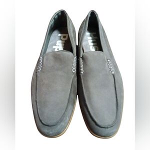 Hush Puppies Gray Moccasin-Style Slip-On Loafers New Without Tags 11.5